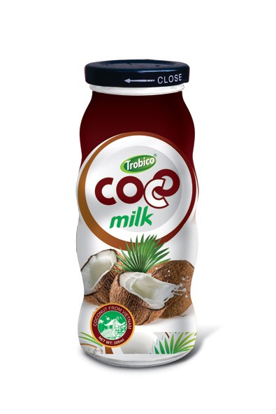 300ml Glass Bottle Coconut Milk